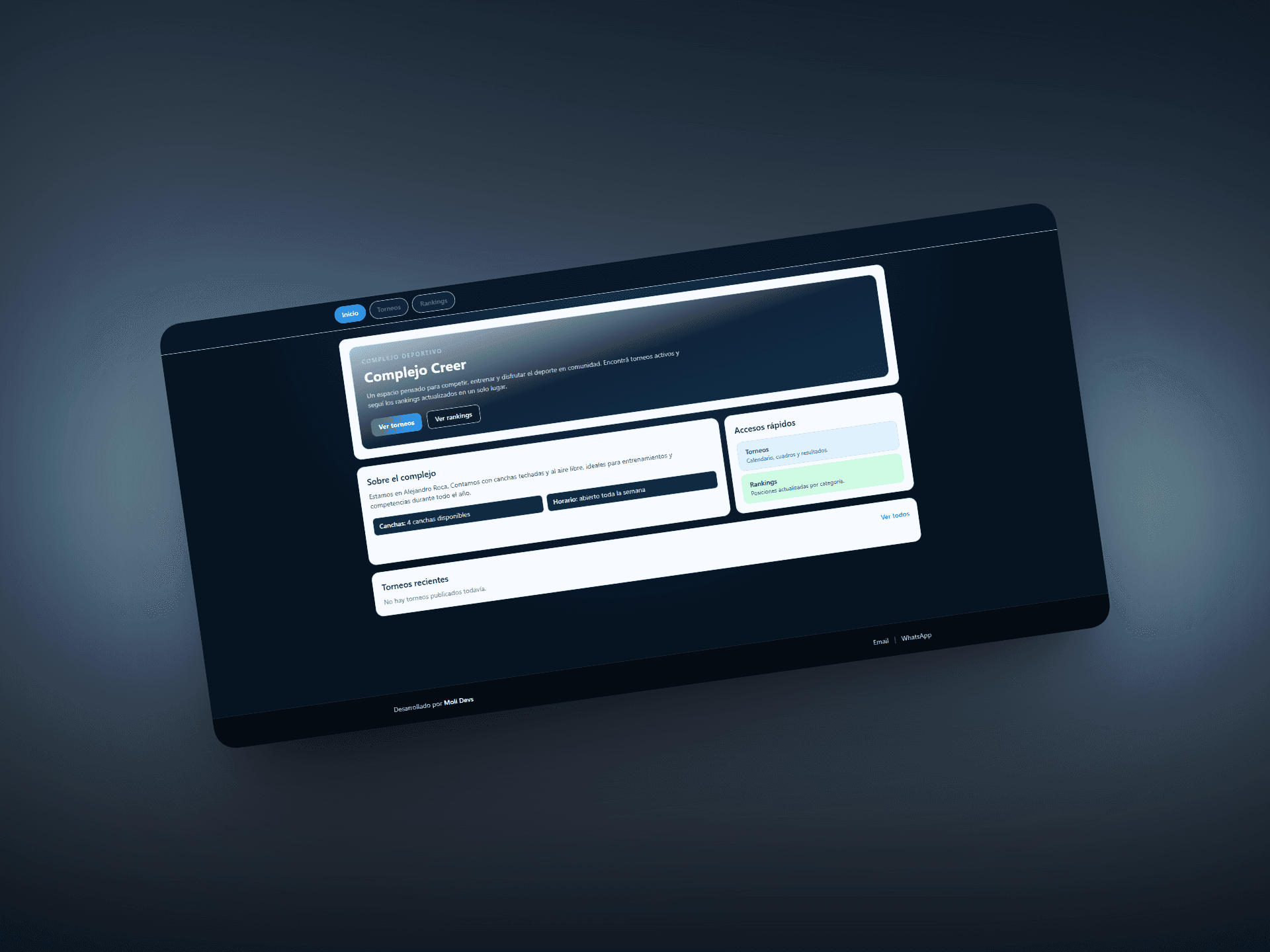 Padel Tournament Management System
